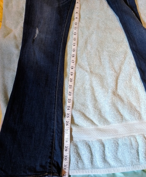 Gently Used Rock & Republic Distressed Jeans Sz 10 - Picture 7 of 8